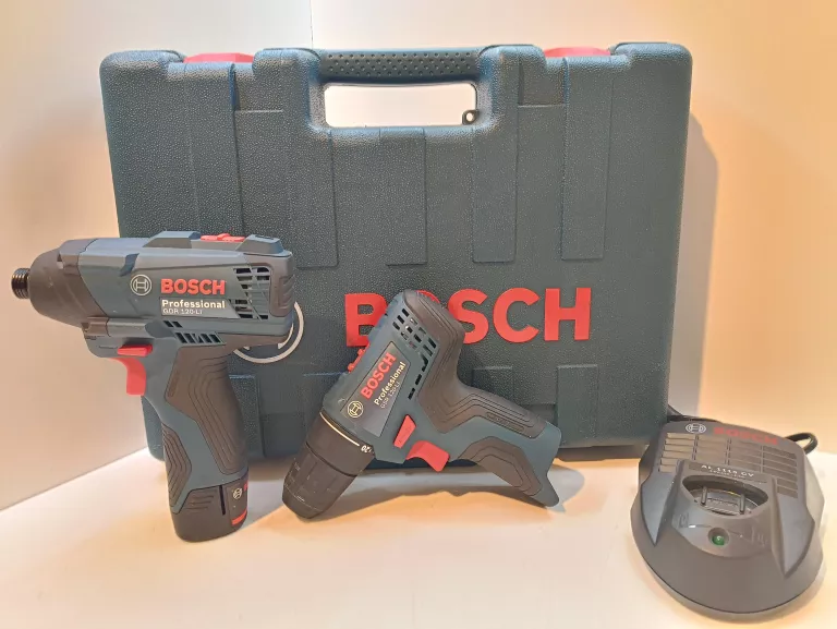 ZESTAW BOSCH  ZAKRĘTARKA GDR 120-LI + WKRĘTARKA GSR 120-LI / WALIZKA