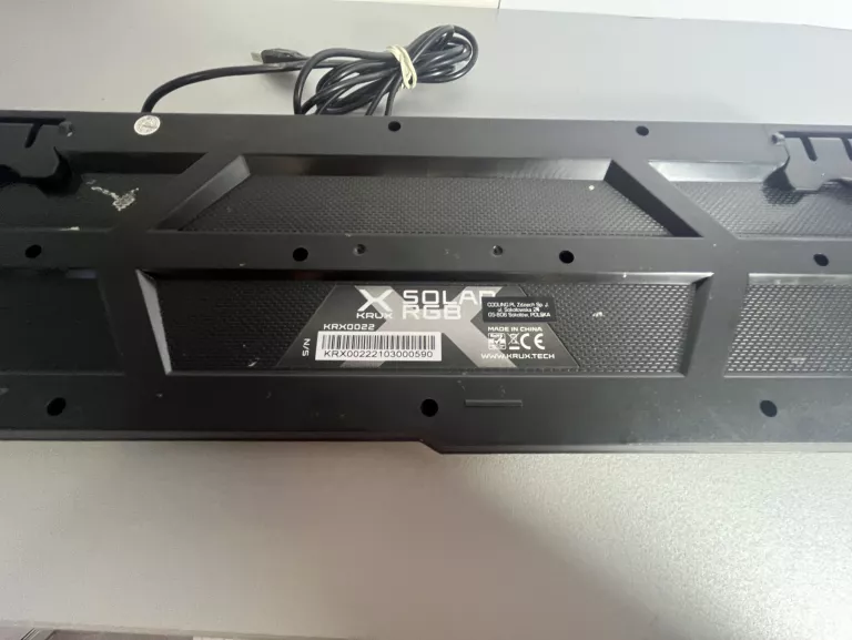 KLAWIATURA MEMBRANOWA SOLAR RGB KRUX KRU0022
