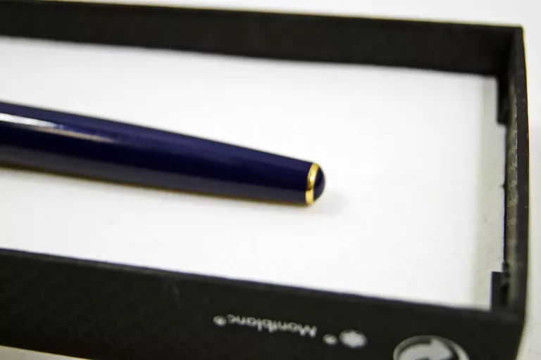 PIÓRO WIECZNE MONTBLANC GENERATION 14K STALÓWKA NIEBIESKO-ZŁOTA