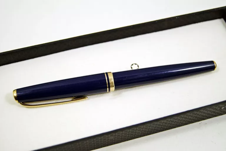 PIÓRO WIECZNE MONTBLANC GENERATION 14K STALÓWKA NIEBIESKO-ZŁOTA