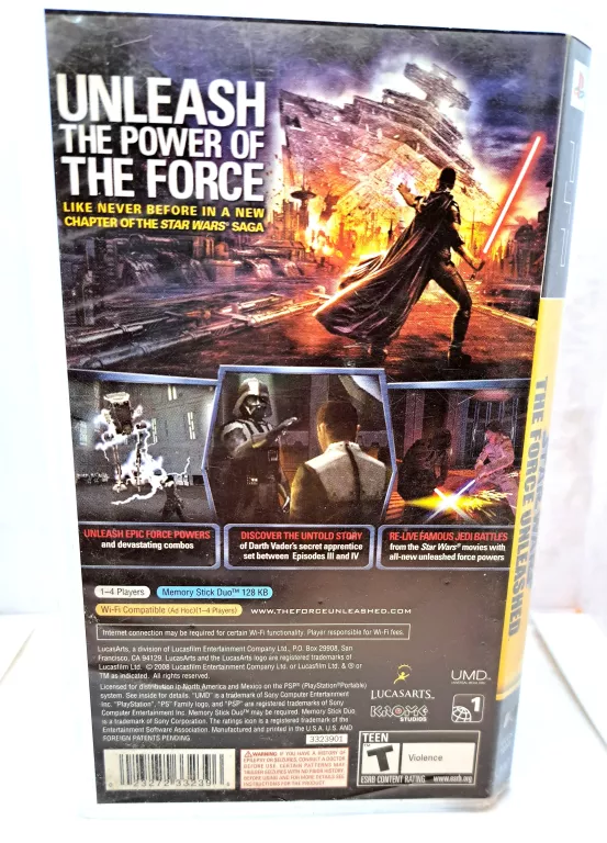 STAR WARS THE FORCE UNLEASHED PSP