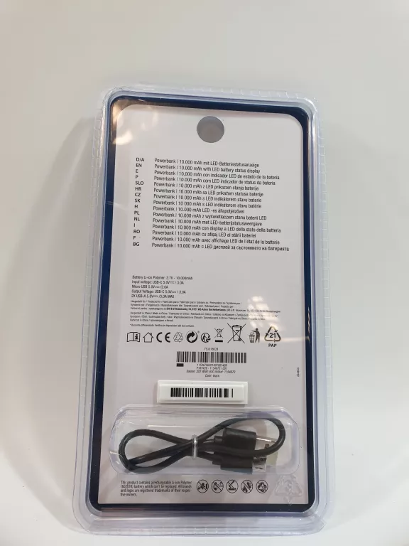 POERBANK MID LED 10.000MAH