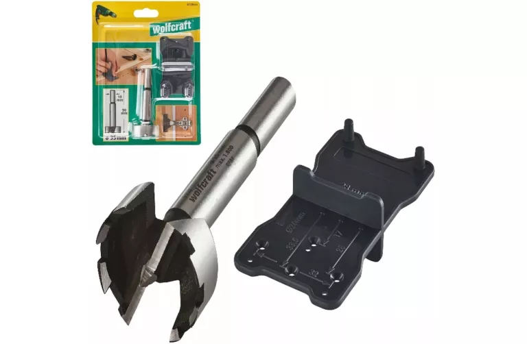 WOLFCRAFT WIERTŁO PO ZAWIASY 35 + SZABLON 8728000