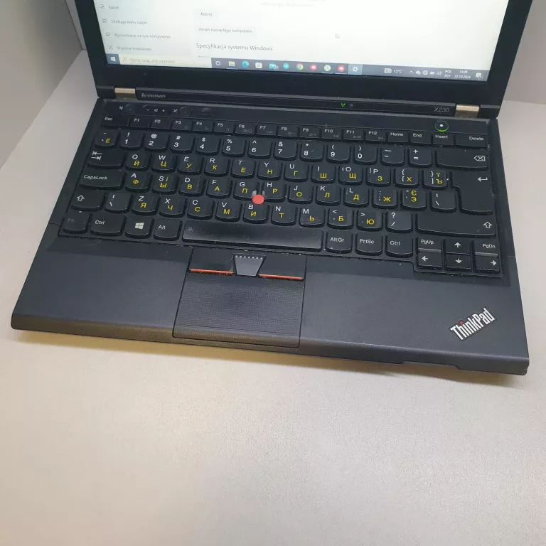 LAPTOP LENOVO THINKPAD X230 INTEL CORE I5 16 GB RAM WIN 10 PRO