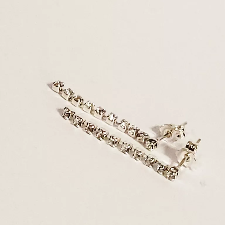 KOLCZYKI WISZĄCE CZESKIE DŻETY 4,5CM EA2885