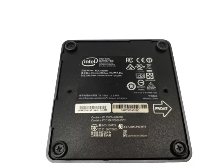 MINI PC INTEL NUC8BEH I3 8GB RAM 233 GB SSD