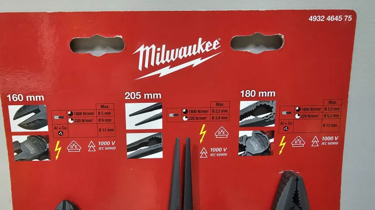 ZESTAW SZCZYPIEC MILWAUKEE VDE 1000V - OD LOMBARD TRZEBNICA