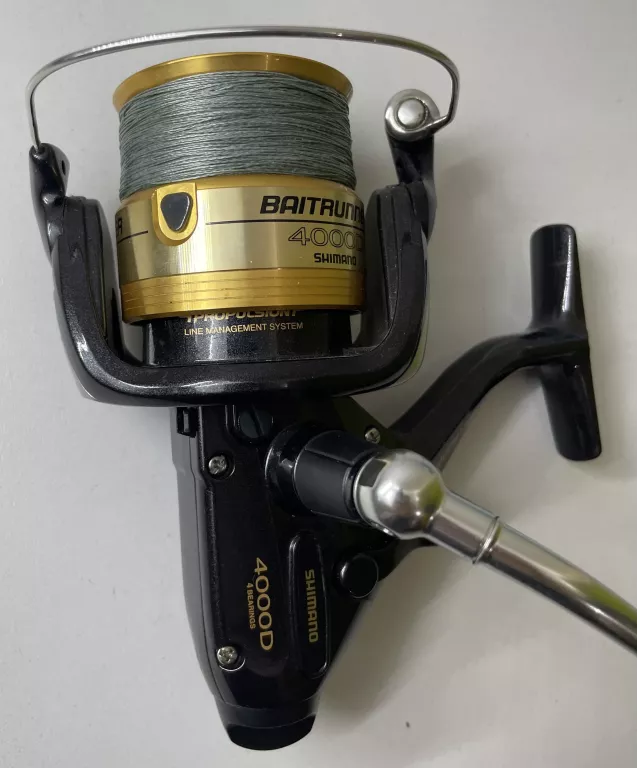 KOŁOWROTEK SHIMANO BAITRUNNER 4000 D KOMPLET