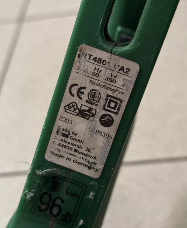 PODKASZARKA ELEKTRYCZNA ZIELONA IKRA MADE IN GERMANY