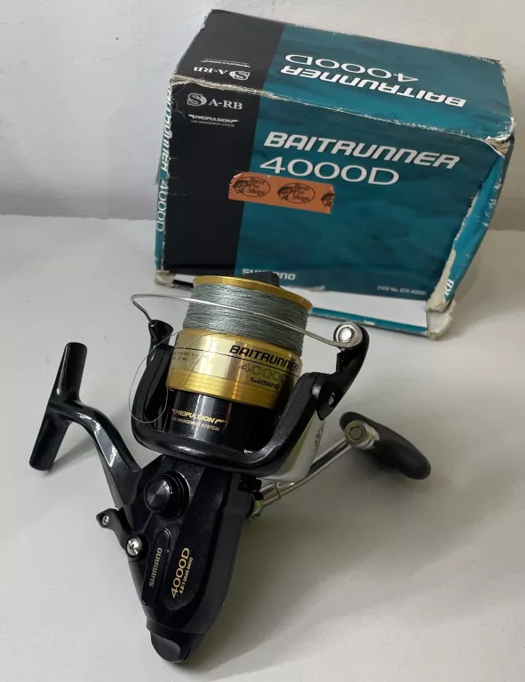 KOŁOWROTEK SHIMANO BAITRUNNER 4000 D KOMPLET