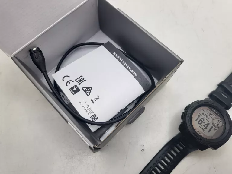 GARMIN INSTINCT SOLAR KOMPLET STAN BARDZO DOBRY