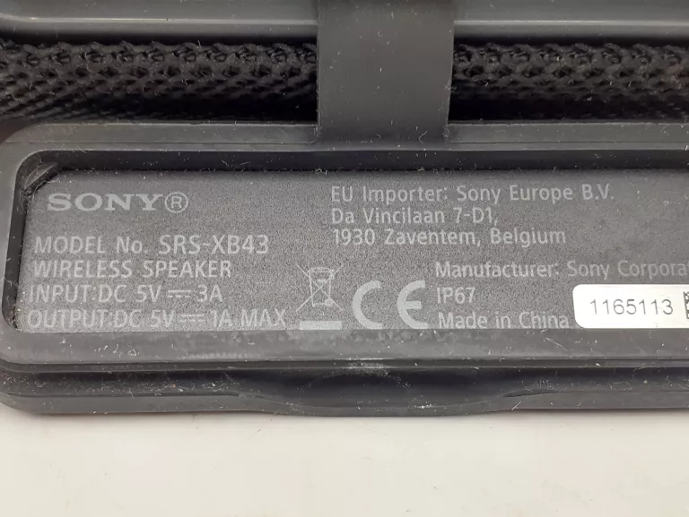 GŁOŚNIK SONY SRS -XB43