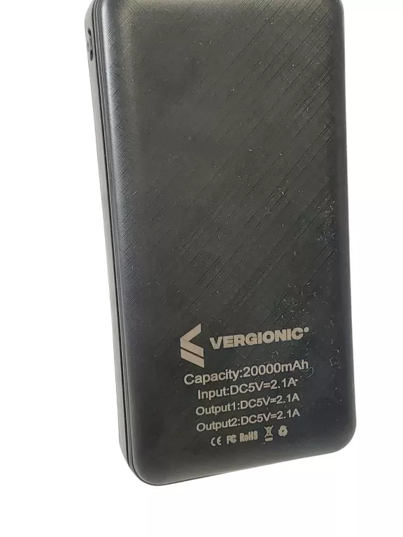 VERGIONIC POWERBANK 20000 MAH POWER BANK USB