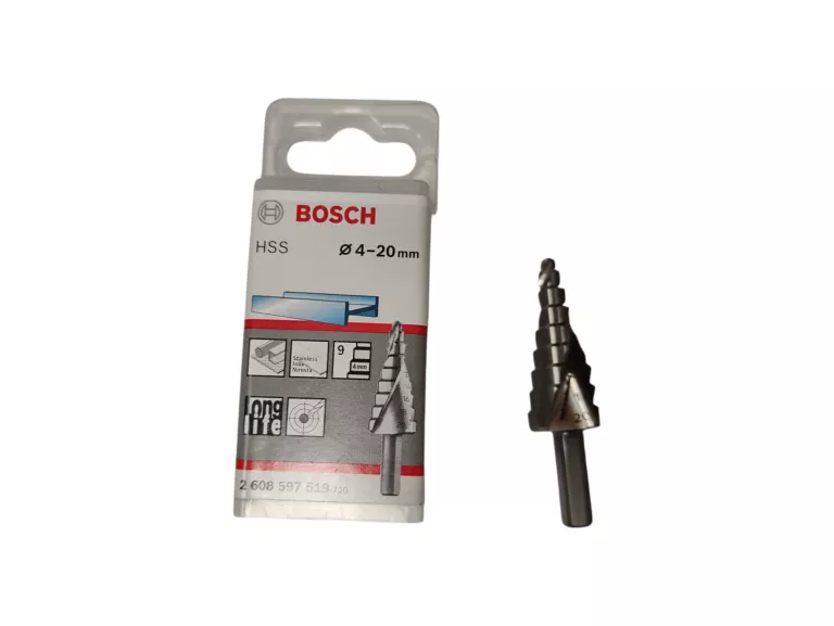 WIERTŁO STOPNIOWE 4-20 MM HSS BOSCH