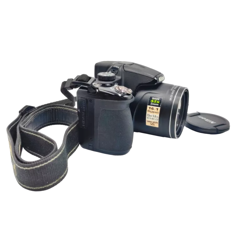 NIKON COOLPIX P530 CZARNY APARAT KOMPAKTOWY FAJNY ZESTAW