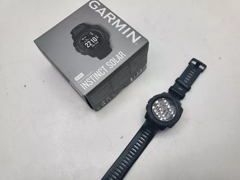 GARMIN INSTINCT SOLAR KOMPLET STAN BARDZO DOBRY