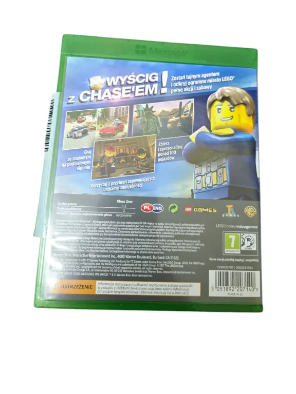 GRA XBOX ONE LEGO CITY AGENT