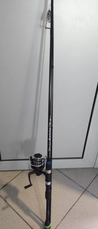 WĘDKA JAXON TENESA EASY SPIN 10-40G 2.4M + KOŁOWROTEK MISTRALL RUFFO FD30