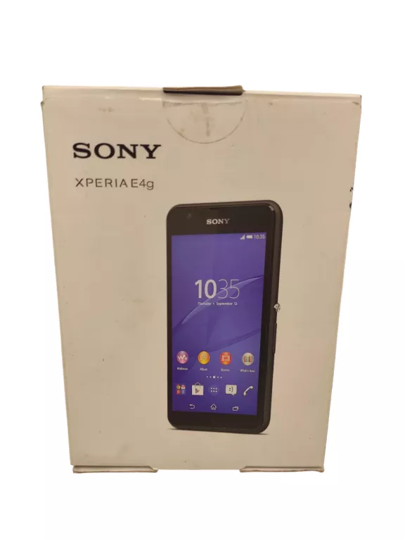 TELEFON SONY XPERIA E4 1 GB/8 GB/PUD