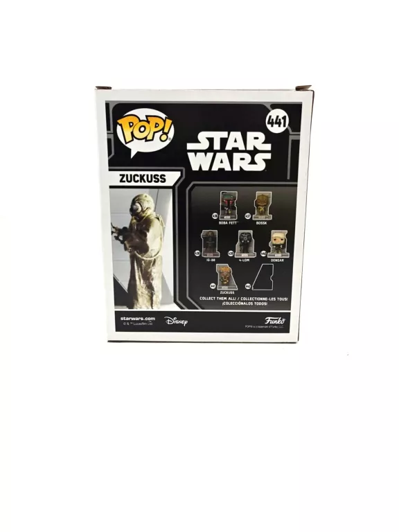 FUNKO POP STAR WARS ZUCKUSS DELUXE 441