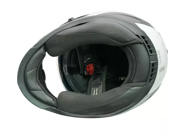 KASK INTEGRALNY OZONE RC-01 Z PINLOCK CZARNO-BIAŁY