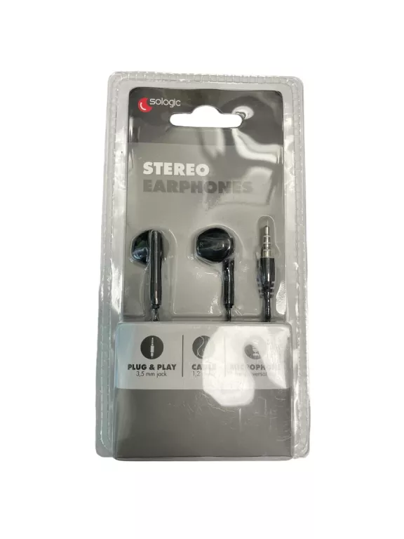 SŁUCHAWKI DOKANAŁOWE AUDIO LOGIC STEREO EARPHONES