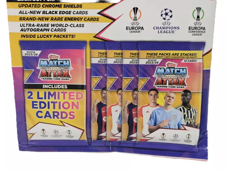 TOOPS MATCH ATTACK UEFA LEAGUES MEGA MULTIPACK 50 KART