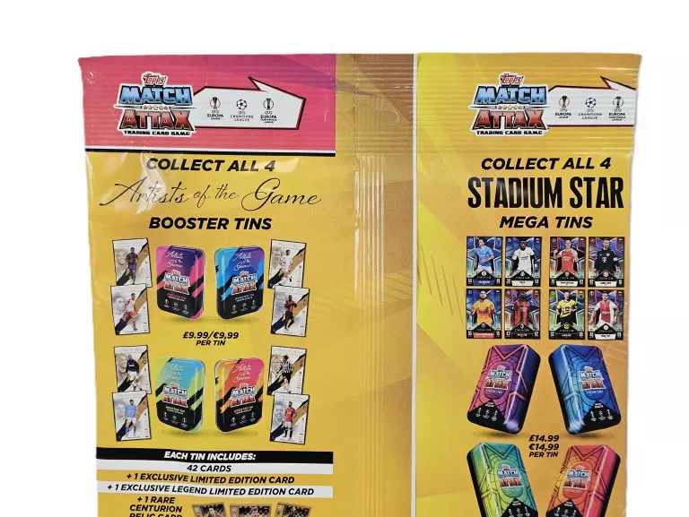 TOOPS MATCH ATTACK UEFA LEAGUES MEGA MULTIPACK 50 KART
