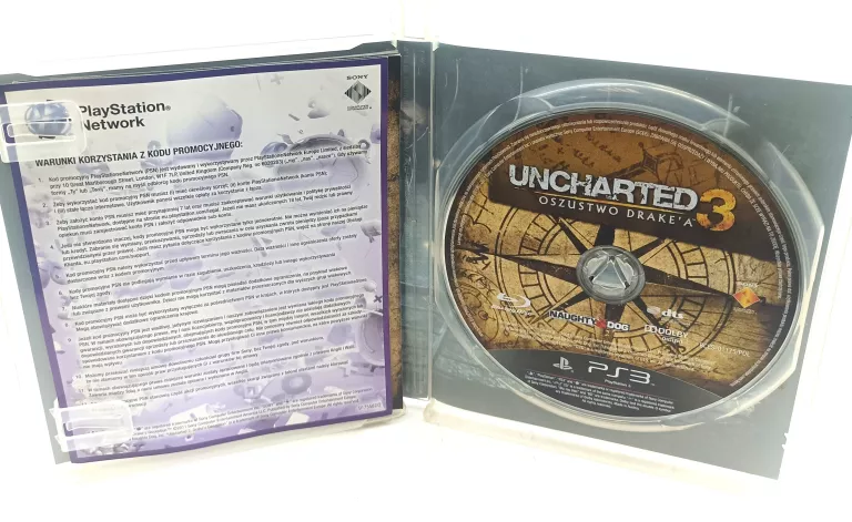 GRA NA PS3 UNCHARTED 3 OSZUSTWO DRAKE'A