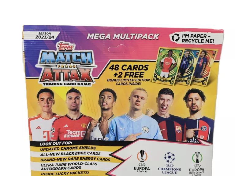 TOOPS MATCH ATTACK UEFA LEAGUES MEGA MULTIPACK 50 KART