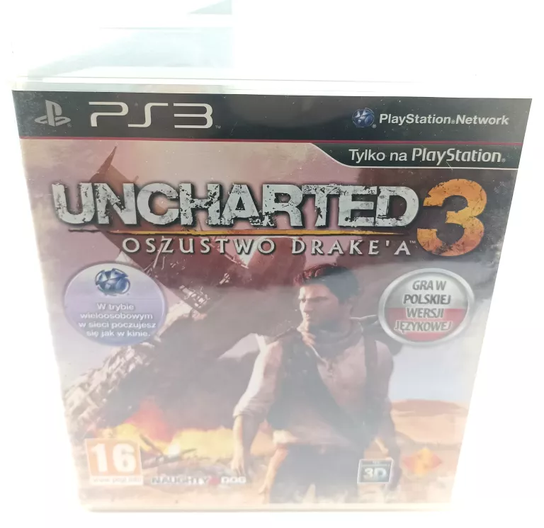 GRA NA PS3 UNCHARTED 3 OSZUSTWO DRAKE'A