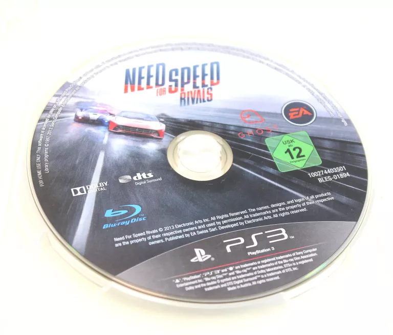 GRA PS3 NEED FOR SPEED RIVALS