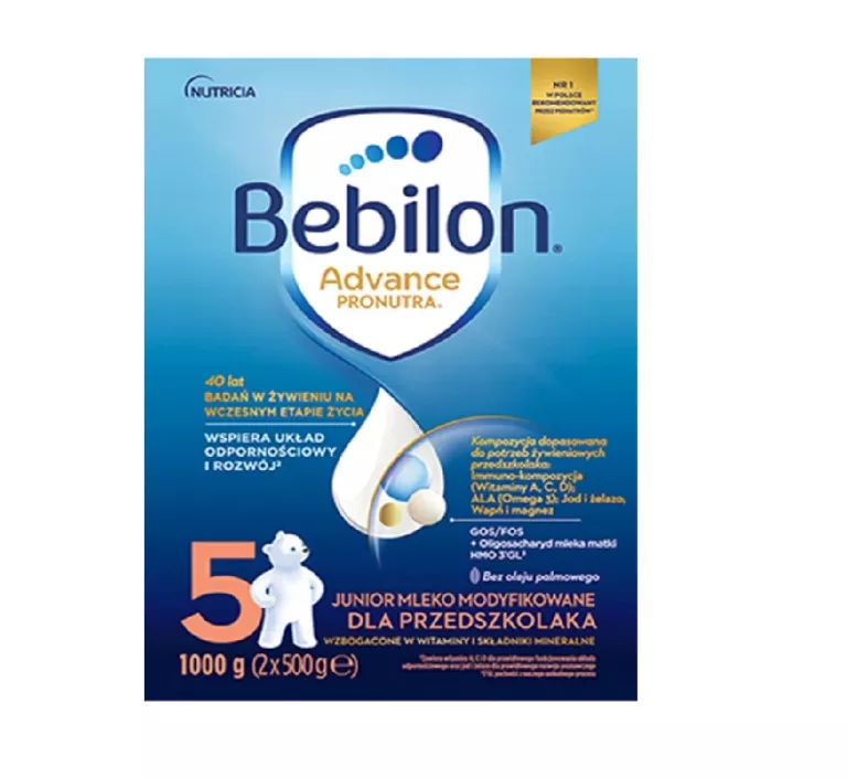 MLEKO BEBILON JUNIOR 5 PRONUTRA ADVANCE 1000G