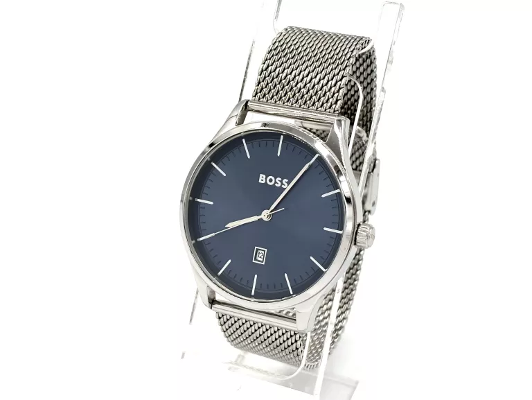 ZEGAREK MĘSKI HUGO BOSS 1570160 43MM BRANSOLETA STAL WR50M