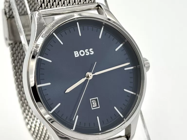 ZEGAREK MĘSKI HUGO BOSS 1570160 43MM BRANSOLETA STAL WR50M