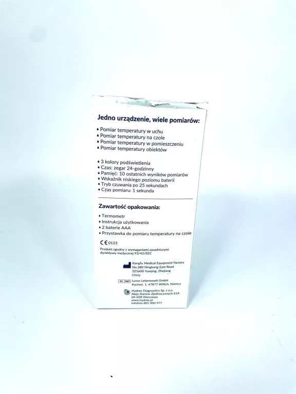 AIR DOCTOR, TERMOMETR WIELOFUNKCYJNY NA PODCZERWIEŃ
