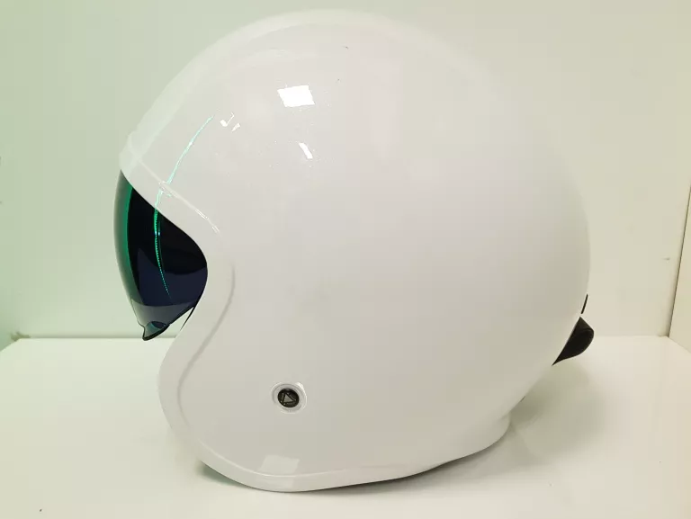 KASK MOTOCYKLOWY BIAŁY PÓŁ OTWARTY L2S ECE 22-05 S 55-56 CM