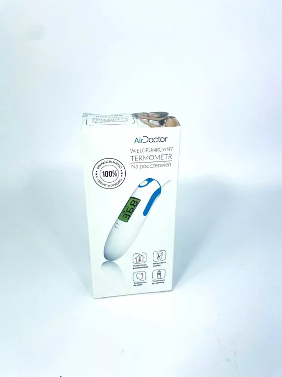 AIR DOCTOR, TERMOMETR WIELOFUNKCYJNY NA PODCZERWIEŃ