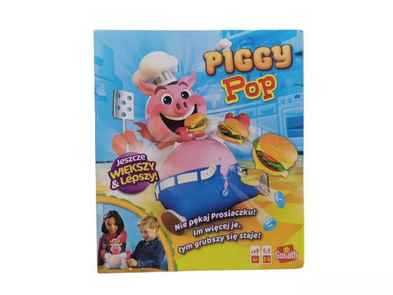 GRA ZRĘCZNOŚCIOWA PIGGY POP NIE PĘKAJ PROSIACZKU