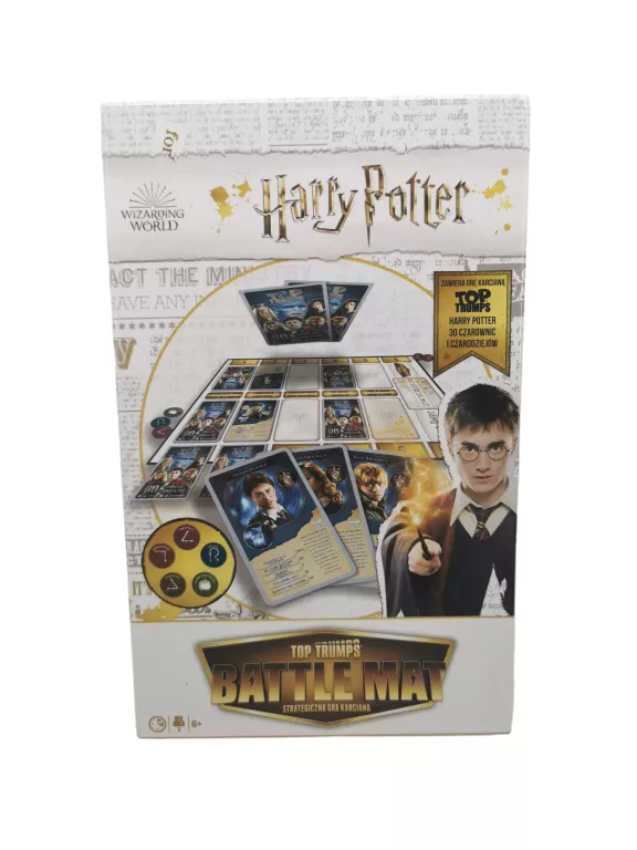 GRA KARCIANA BATTLE MAT HARRY POTTER TOP TRUMPS MATA BITEWNA