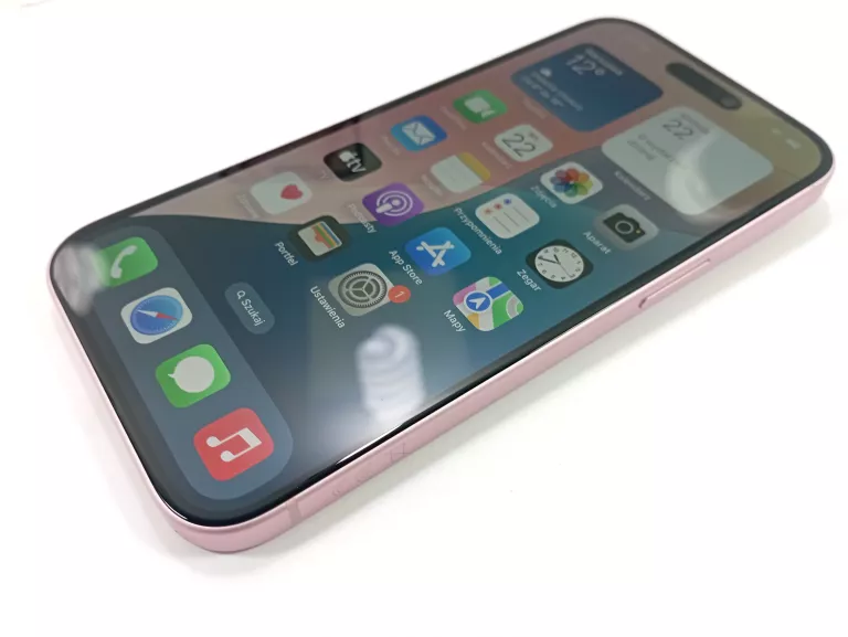 TELEFON IPHONE 15 128GB 100% BATERII PINK KOMPLET