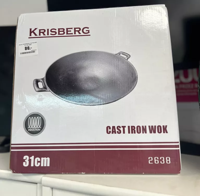 WOK KRISBERG PATELNIA 31 CM 2561