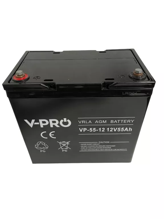 AKUMULATOR BATERIA V PRO VP-55-12V 55AH