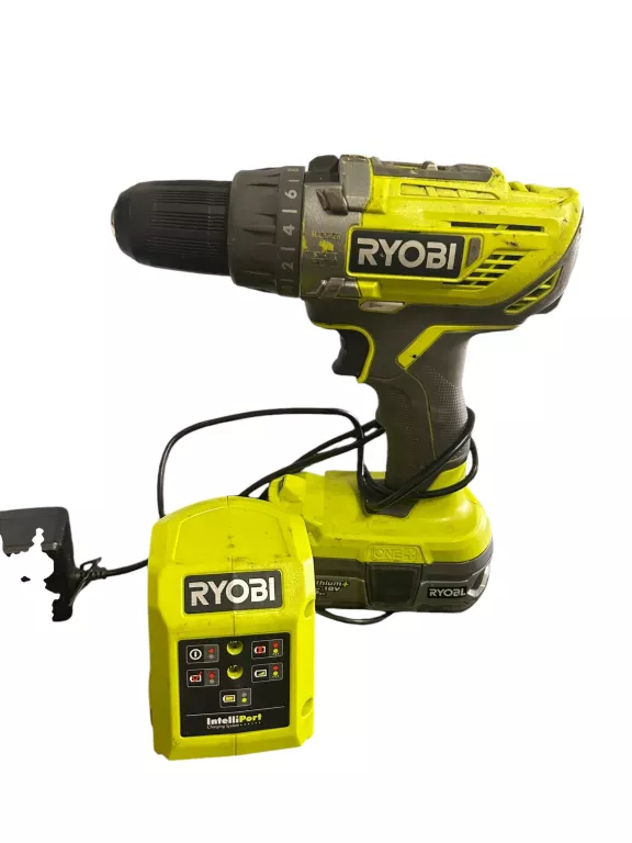 WKRĘTARKA RYOBI R18PD3 Z AKUMULATOREM 5.0 AH I ŁADOWARKĄ BCL14181H