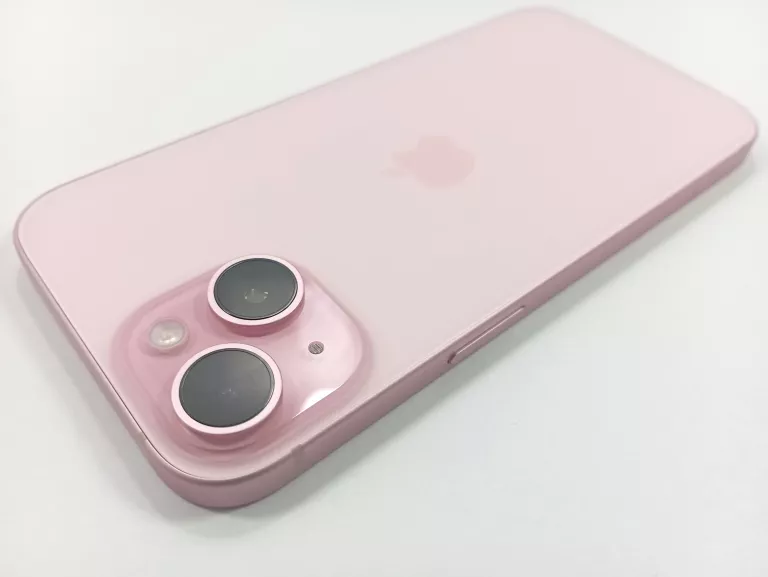 TELEFON IPHONE 15 128GB 100% BATERII PINK KOMPLET