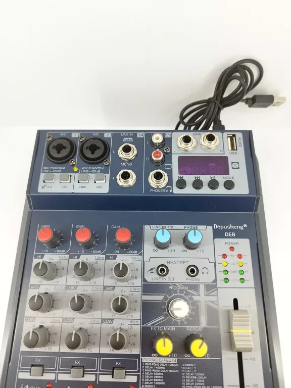 SOUNDCRAFT NOTEPAD-8FX - MIKSER FONII