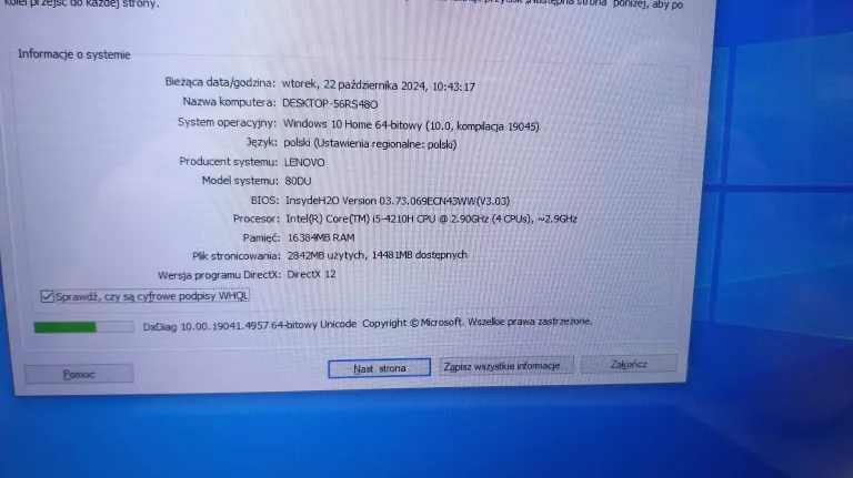 LAPTOP LENOVO Y70-70 TOUCH I5 16GB/ 240GB OPIS!!