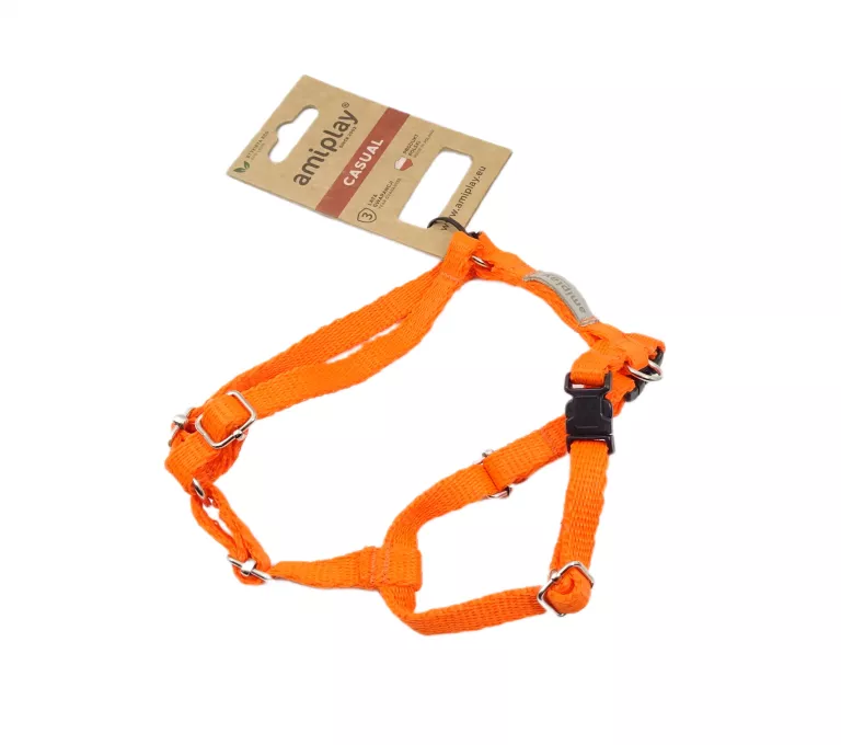 AMIPLAY SZELKI REGULOWANE GUARD SAMBA XS POMARAŃCZ