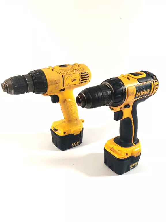 DWIE WKRĘTARKI DEWALT DC743, 3 BATERIE, ŁADOWARKA