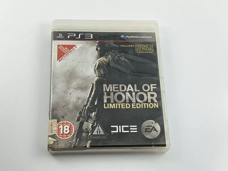 GRA NA PS3 MEDAL OF HONOR LIMITED EDITION